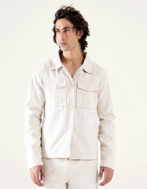 CANVAS FLAP POCKET SHACKET